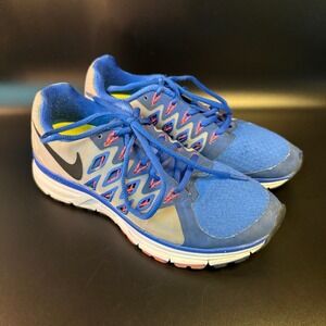Nike Running Shoes Lightweight Athletic Sneakers Blue Pink Gray Size‎ 6.5